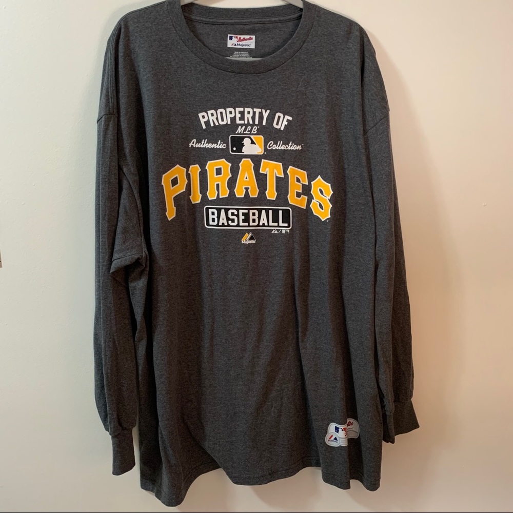 Pittsburgh Pirates Long Sleeve Baseball Shirt XXL